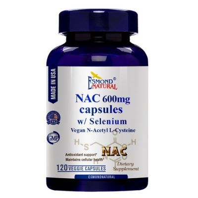 Esmond Natural NAC 600mg of N-Acetyl L-Cysteine Capsules